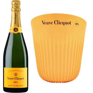 3 Fl. Veuve Clicquot Champagne a 0,75L mit original Kühler